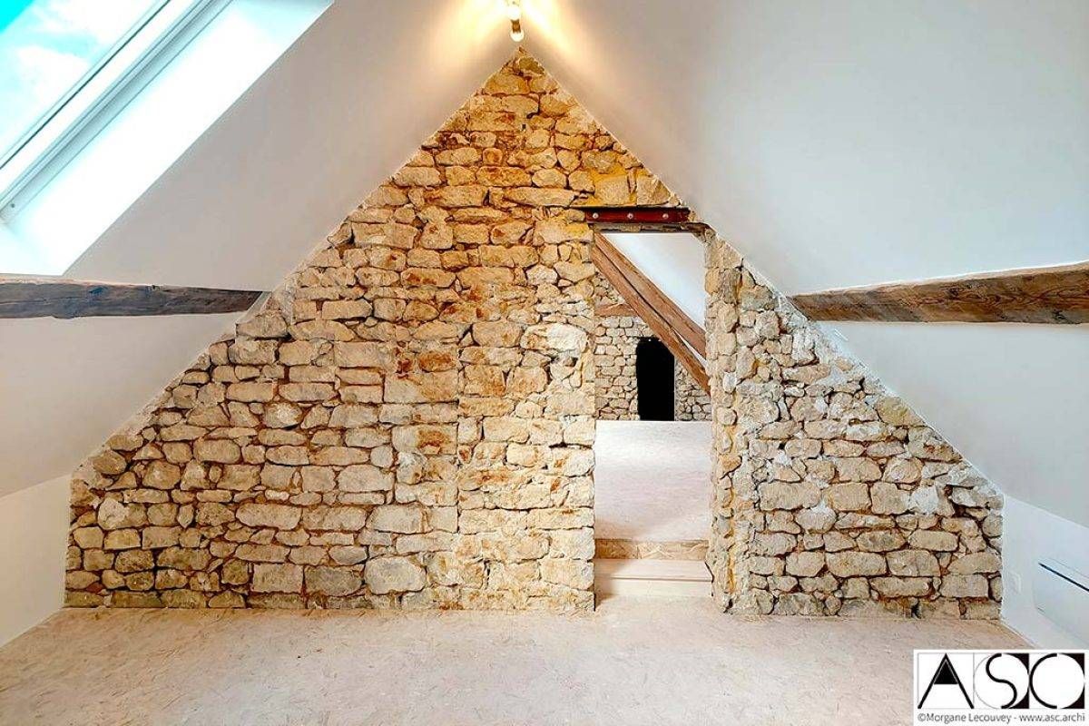 Isolation et Rénovation des combles d'une longère de 150 ans
