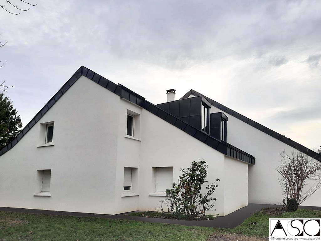 Après travaux — Isolation Lucarnes Toit Maison