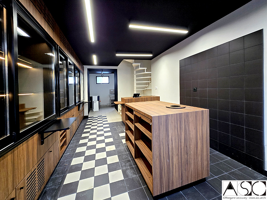 Après travaux — Réhabilitation Fromagerie & Logement