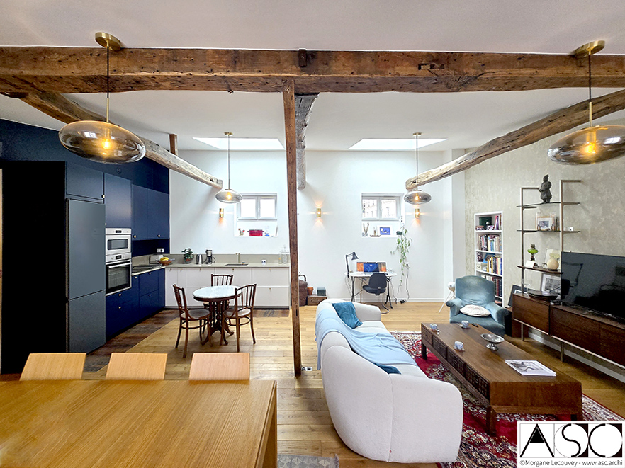 Après travaux — Rénovation Isolation Apt 110m²