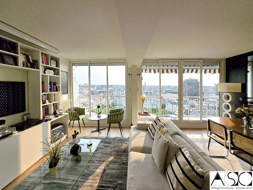 Après travaux — Duplex Paris 90m²