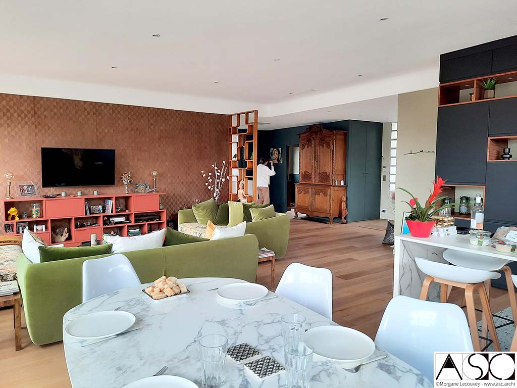 Après travaux — Extension Surélévation Maison