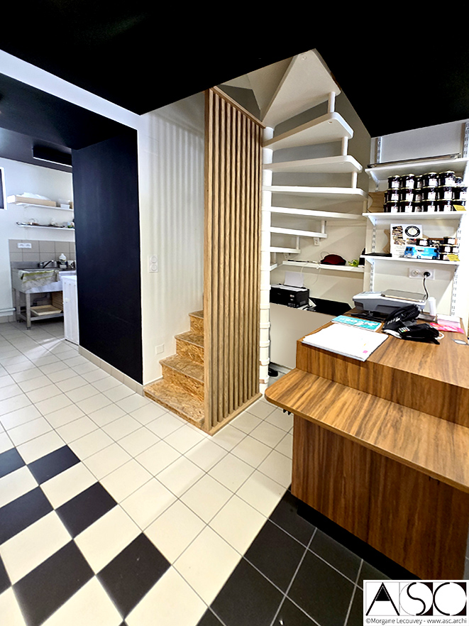 Après travaux — Réhabilitation Fromagerie & Logement