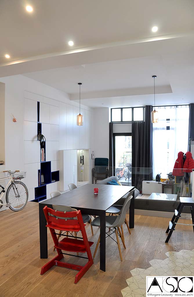 Après travaux — Loft Nanterre