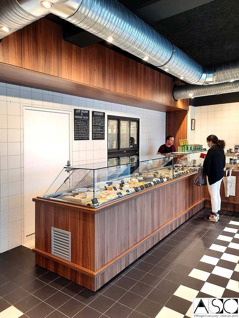 Après travaux — Réhabilitation Fromagerie Professionnelle