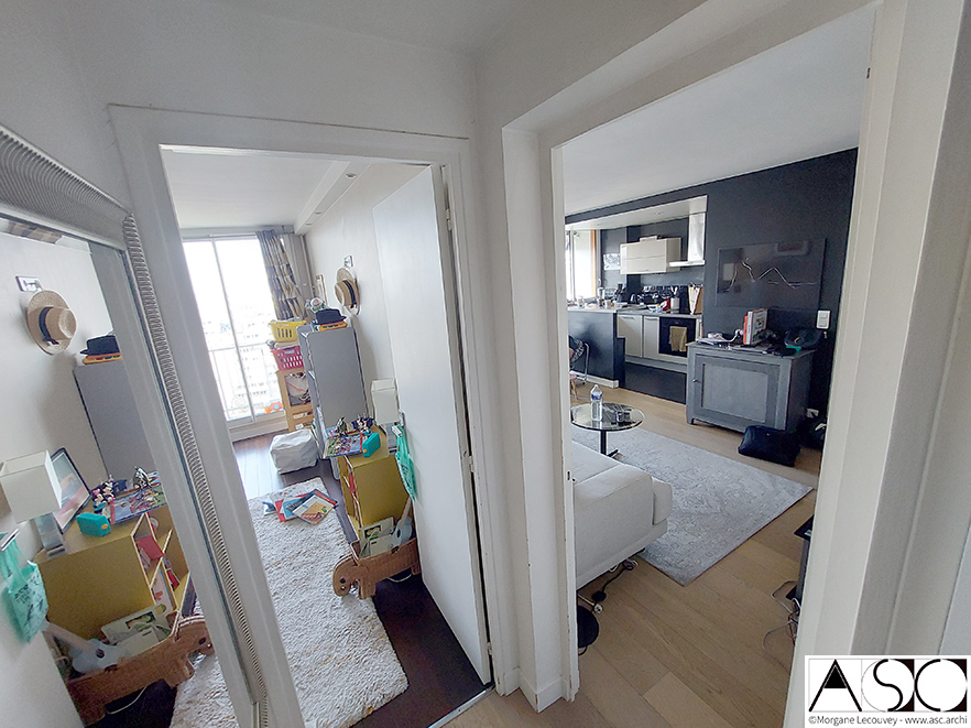 Avant travaux — Duplex Paris 90m²