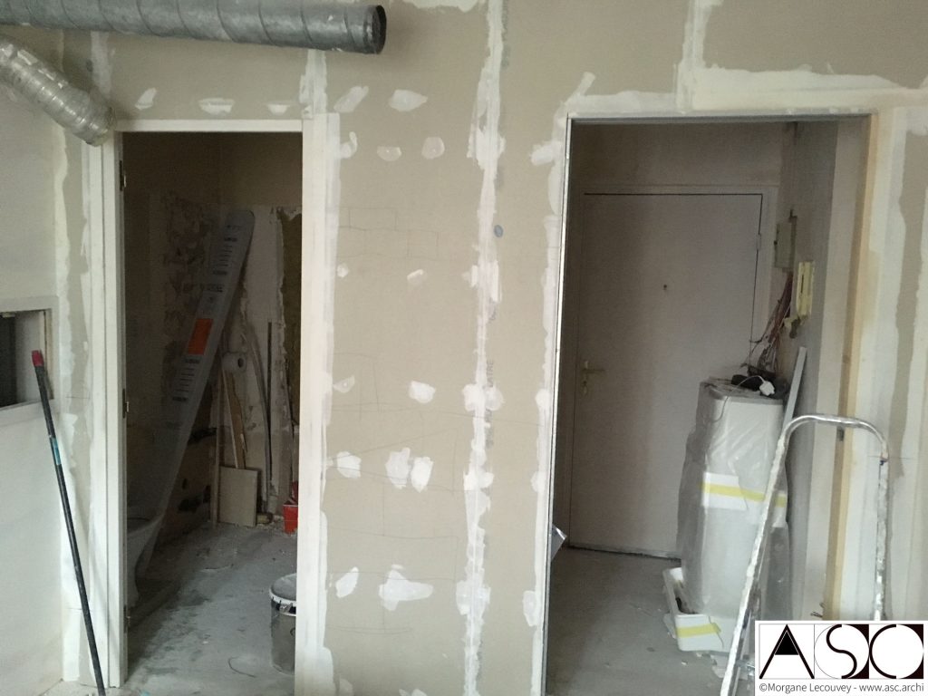 Avant travaux — Studio 19m² Paris