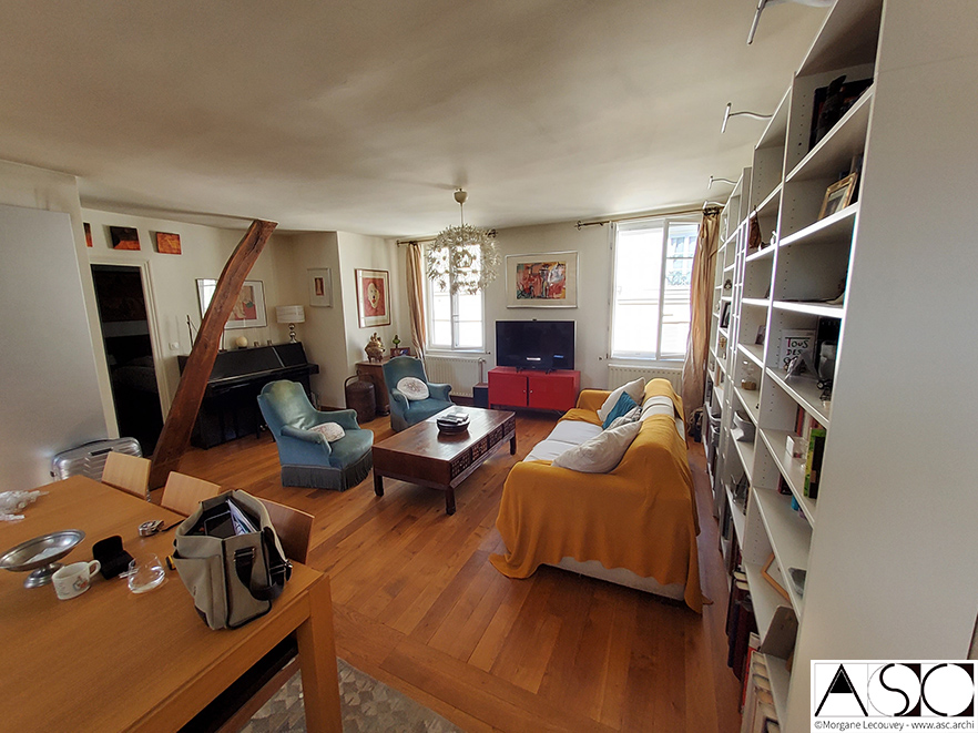 Avant travaux — Rénovation Isolation Apt 110m²