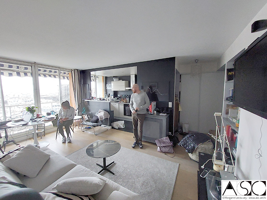 Avant travaux — Duplex Paris 90m²