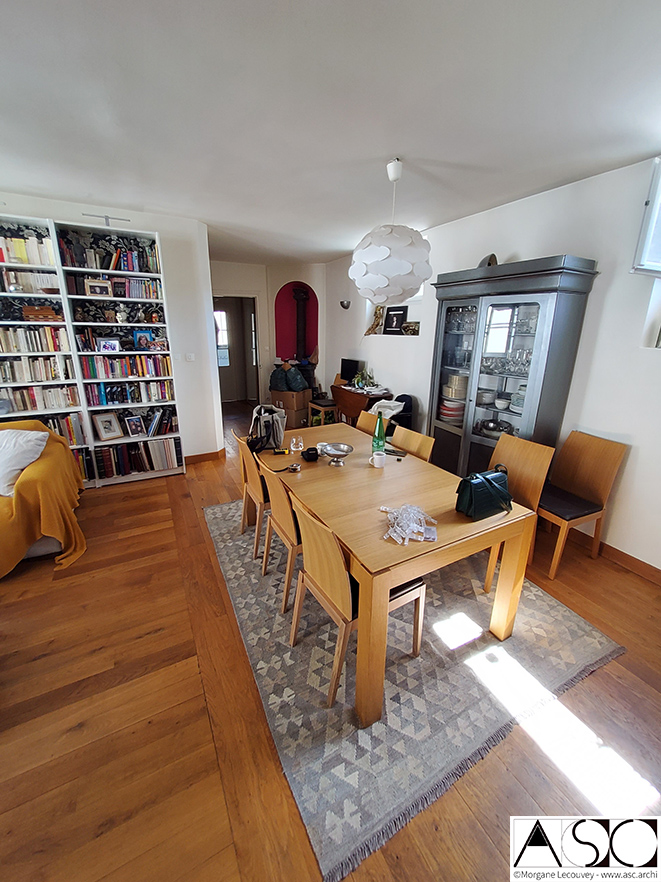 Avant travaux — Rénovation Isolation Apt 110m²