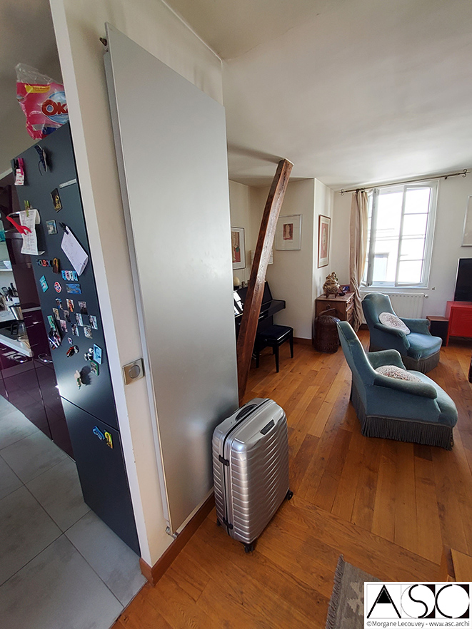 Avant travaux — Rénovation Isolation Apt 110m²