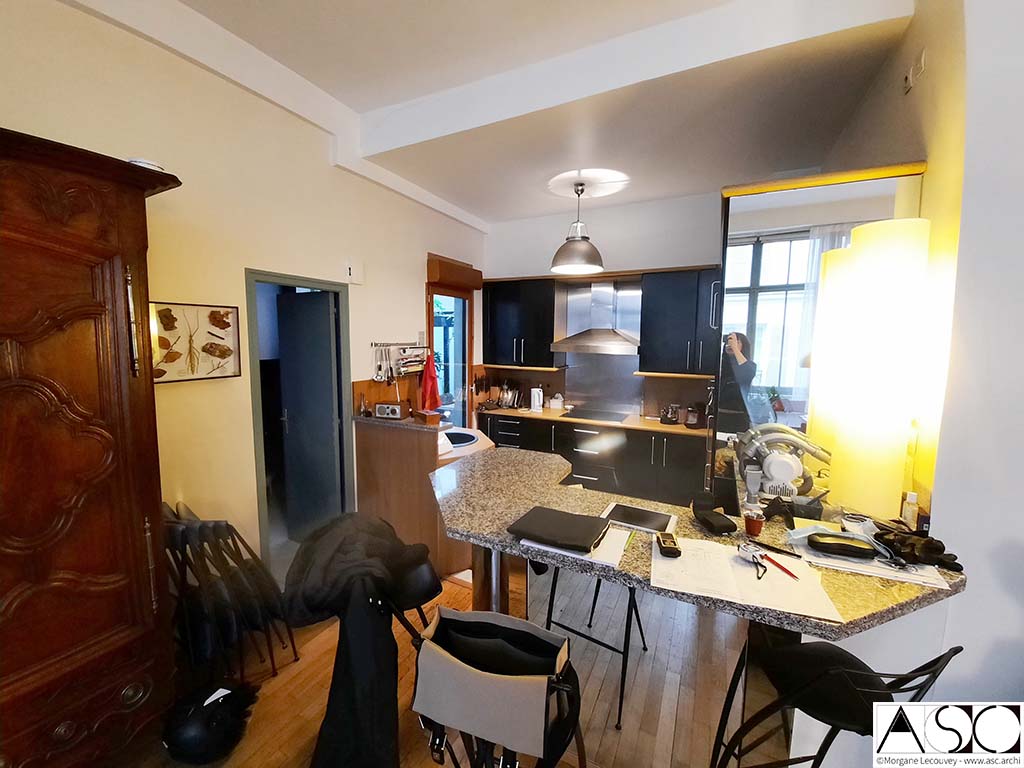 Avant travaux — Rénovation Totale Appartement 105m²