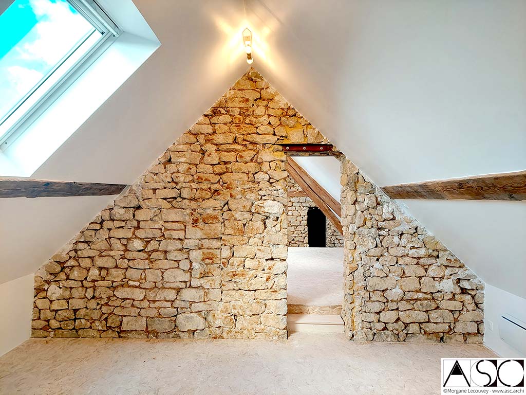 Après travaux — Isolation Rénovation Combles Longère