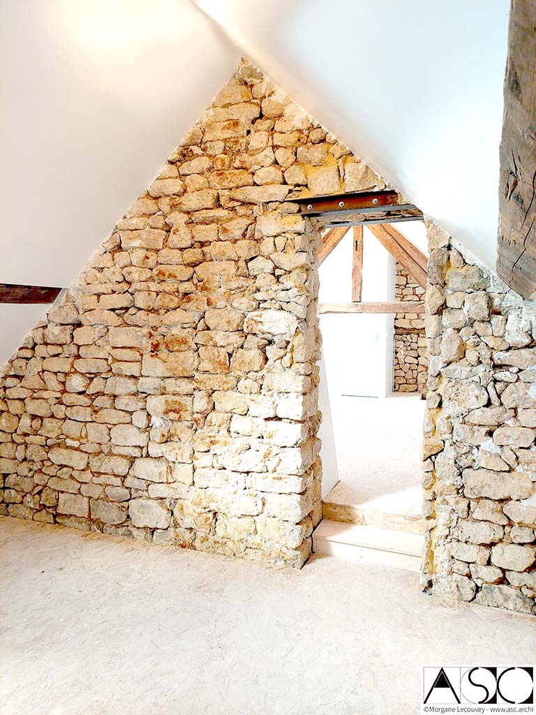 Après travaux — Isolation Rénovation Combles Longère