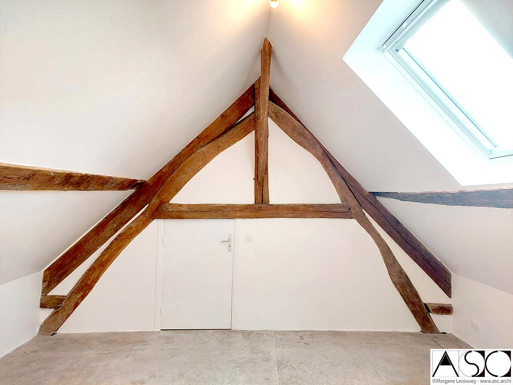 Après travaux — Isolation Rénovation Combles Longère