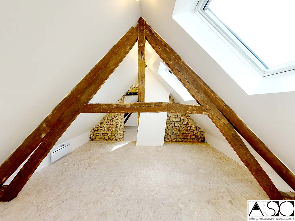 Après travaux — Isolation Rénovation Combles Longère